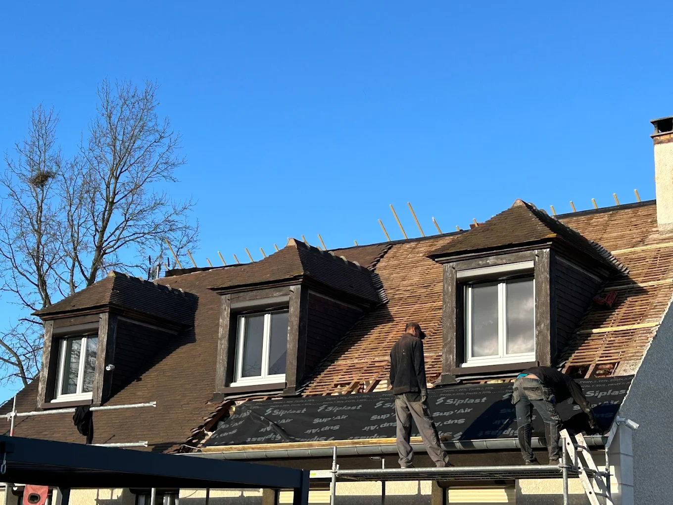 Toiture Chelles réalisation 2 SNC COUVERTURE