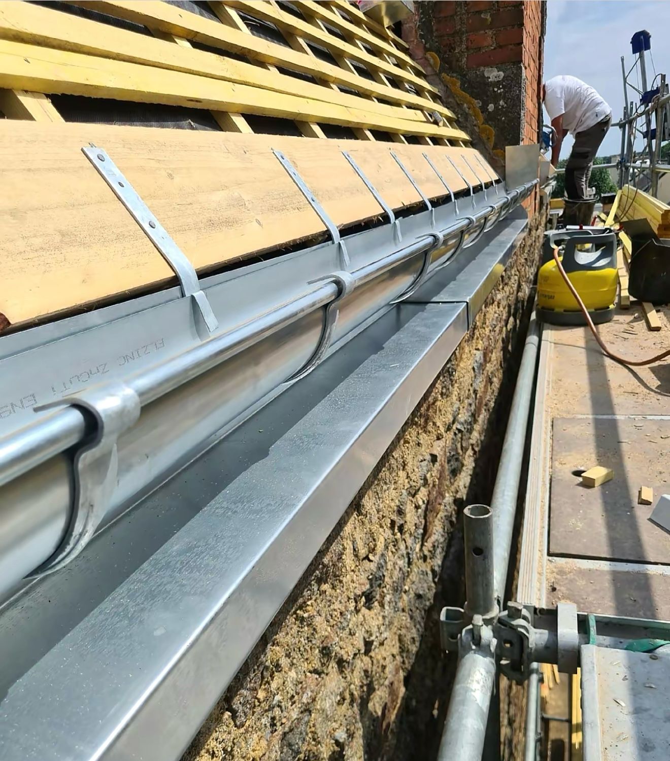 Travaux de zinguerie toiture